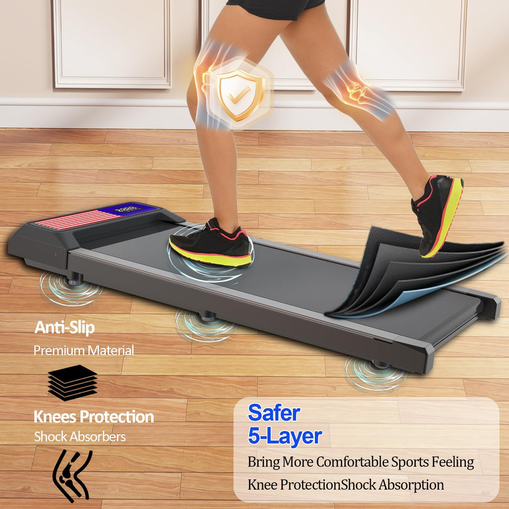 Under Desk Treadmill with 5% Incline R636639