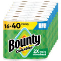 White Paper Towels 16 Family Rolls T625