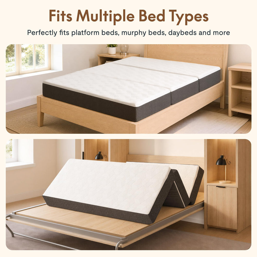 Queen 6" Tri-Fold Mattress J82148