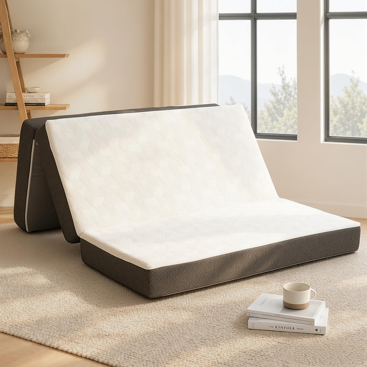 Queen 6" Tri-Fold Mattress J82148