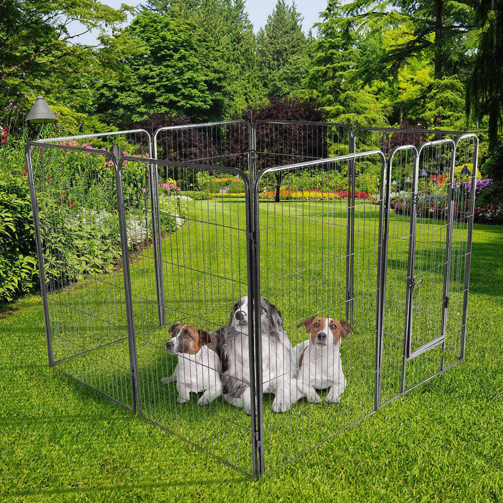 48 inch 8 Panel Metal Dog Playpen A96145