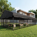 10x20 FT Heavy Duty Outdoor Dog Kennel with Roof R3083